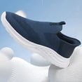 thumbnail image 3 of Zapatillas de deporte de punto para hombre Zapatillas de deporte de malla antideslizantes Zapatos para correr Zapatos deportivos al aire libre, 3 of 9