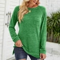 thumbnail image 1 of Ichuanyi liquidación de la moda mujeres casuales sólidos sólidos manga larga camiseta suelta bolsas de colmillo ICHUANYI WER202308241883, 1 of 8