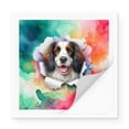 thumbnail image 2 of Funny Watercolor Adorable English Springer Spaniel Peeking Through Torn Paper Effect Vinyl Sticker Springers Dog Lover Gifts Waterproof Decal Art Decor - 00026, 2 of 5