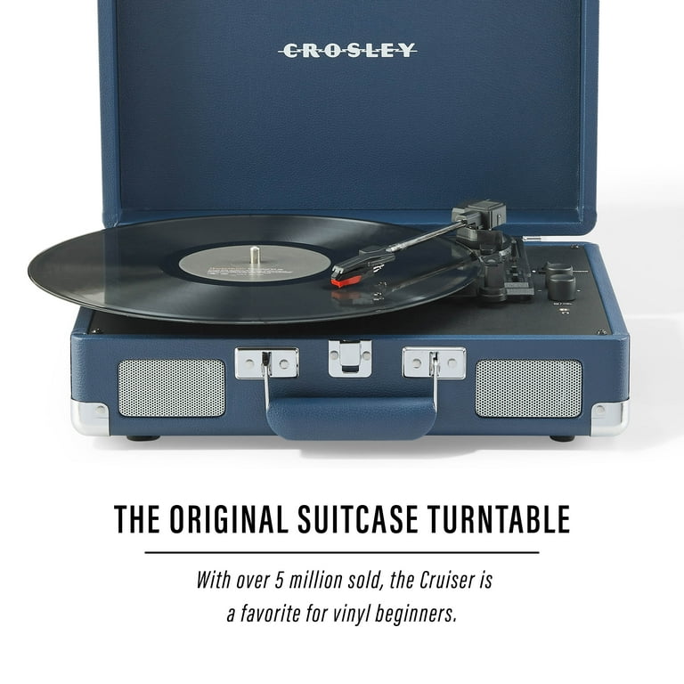 Crosley Cruiser Plus Vinyl Record Player with Speakers and