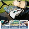 thumbnail image 4 of 51" x 31" Golf Cart Front Bench Seat Cover, Soft Microfiber Towel for EZGO, Club Car Onward, Yamaha Drive, and Icon Golf Cart Models, 4 of 8