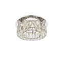 thumbnail image 6 of Monroe 12 inch LED single flush mount in chrome, 6 of 6