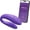 Purple, variant on We-Vibe Sync Go, App-Controlled Couples Vibrator with Clitoral Vibration & Travel Case - Turquoise