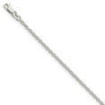 thumbnail image 3 of 925 Sterling Silver 2.25mm Cable Chain Bracelet, 3 of 3