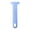 Blue, variant on Riguas Plastic Pedicure Scraper Portable Pedicure Foot File Dead Skin Heel Callus Removal Tool for Cracked Heels And Rough Feet