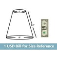 thumbnail image 3 of Many Selections Table Lamp Shade, 5 inch Top, 9 inch Bottom, 8.5 inch Slant Teal Set of 2 N/A N/A, 3 of 5