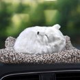 thumbnail image 1 of Adornos para coche, simulación de perro, decoraciones para coche, carbón activado, además de olor a formaldehído, joyas interiores lindas, 1 of 4
