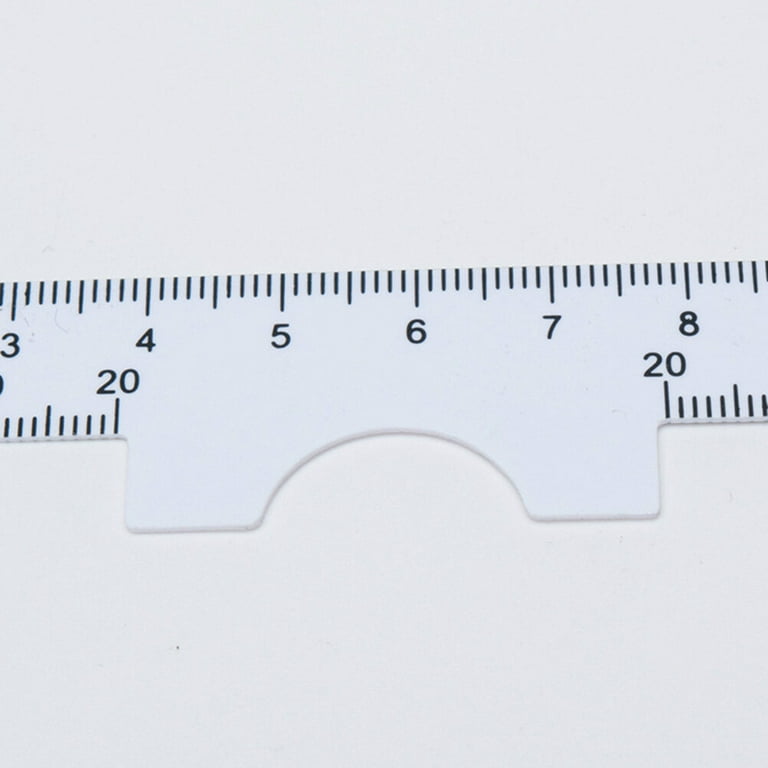 PD Ruler for Glasses, MM Ruler to Measure PD Custom with Company Logo