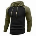 thumbnail image 4 of Donemore Men's Casual Hoodie Solid Color Half-Zip Drawstring Pockets Long Sleeve Japanese Fabric Sporty Loose Fit, 4 of 6