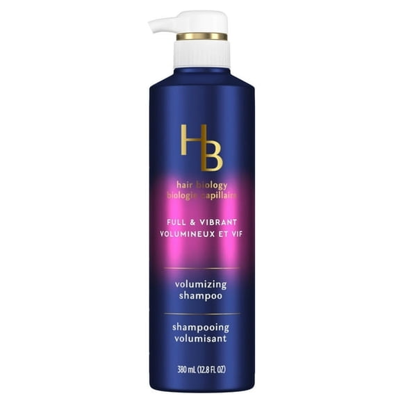 Hair Biology Biotin Volumizing Shampoo for Thinning, Flat and Fine Thin Hair, Fights Breakage and Replenishes Nutrients