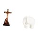 thumbnail image 5 of Estatua católica,Colección religiosa de la estatua de la Virgen María,Figura de la cruz de Jesús Escultura católica decoración,Figura de elefante,Estatua de elefante,figura decorativa de, 5 of 8