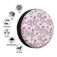 thumbnail image 5 of Rv Spare Tire Cover 17 inch - Bike rabbit flower Tire Covers for Trailers, Adjustable Camper Spare Tire Cover, 5 of 7