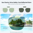 thumbnail image 4 of Photochromic Polarized Fit Over Sunglasses for Prescription Glasses, UV400 Glare Reduction Over Sunglasses for Men & Women Driving Fishing Hiking, 4 of 6