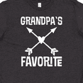 thumbnail image 4 of Inktastic Grandpa Favorite Grandchild Gift Youth T-Shirt, 4 of 5