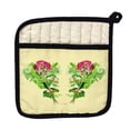 thumbnail image 1 of Betsy Drake PT199A Géraniums sur Porte-Pot Jaune, 1 of 1