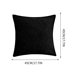 thumbnail image 3 of Yhmxh Cojín decorativo navideño rojo, funda de almohada, decoración navideña para dormitorio y sala de estar., 3 of 6