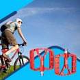 thumbnail image 2 of Soidarity ZTTO JT03 1 par de pedales planos de bicicleta de aleación 32 picos pedales antideslizantes al aire libre reemplazo de piezas de ciclo Ciclismo Rojo Soidarity OD002847-02B, 2 of 6