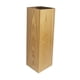 thumbnail image 2 of Bastón de madera para supermercado, de acero inoxidable, de gran capacidad, portátil beige, 2 of 9