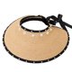 thumbnail image 1 of Sombreros de paja para mujer Sombrero de paja Lafite Verano Nuevo Sombrero de sol con protección solar Sombrero de playa con sombrilla Parte superior vacía Panamá$Sombreros con visera para, 1 of 4