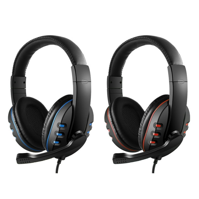 Wired Gaming Headphones Over Ear Game Headset Noise