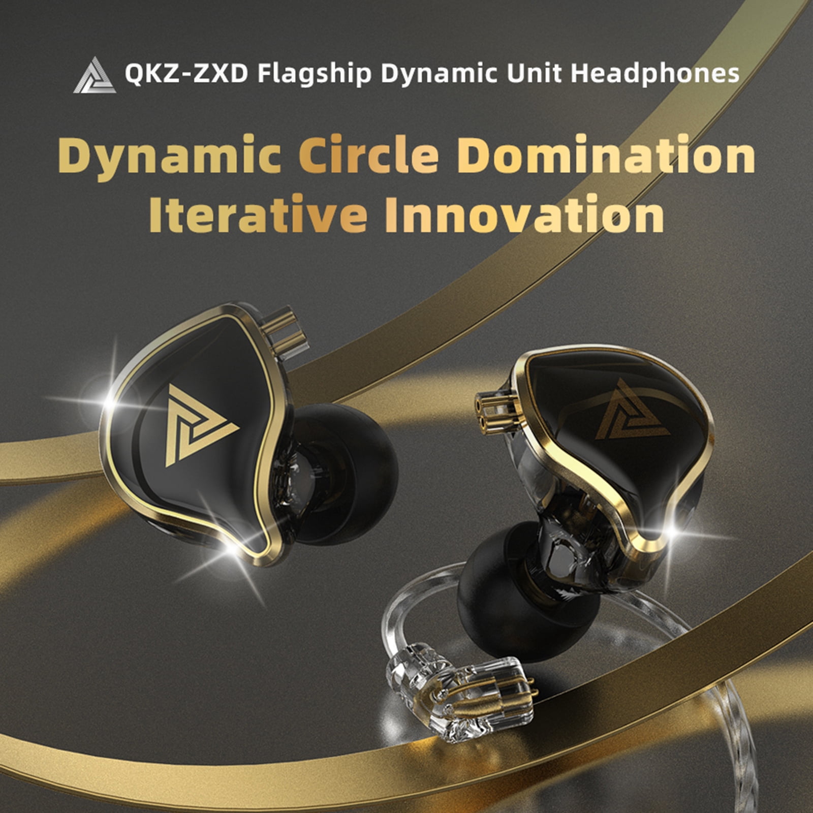 QKZ ZXD Dynamic Drive Earphone HIFI Bass Earbud Sport Noise