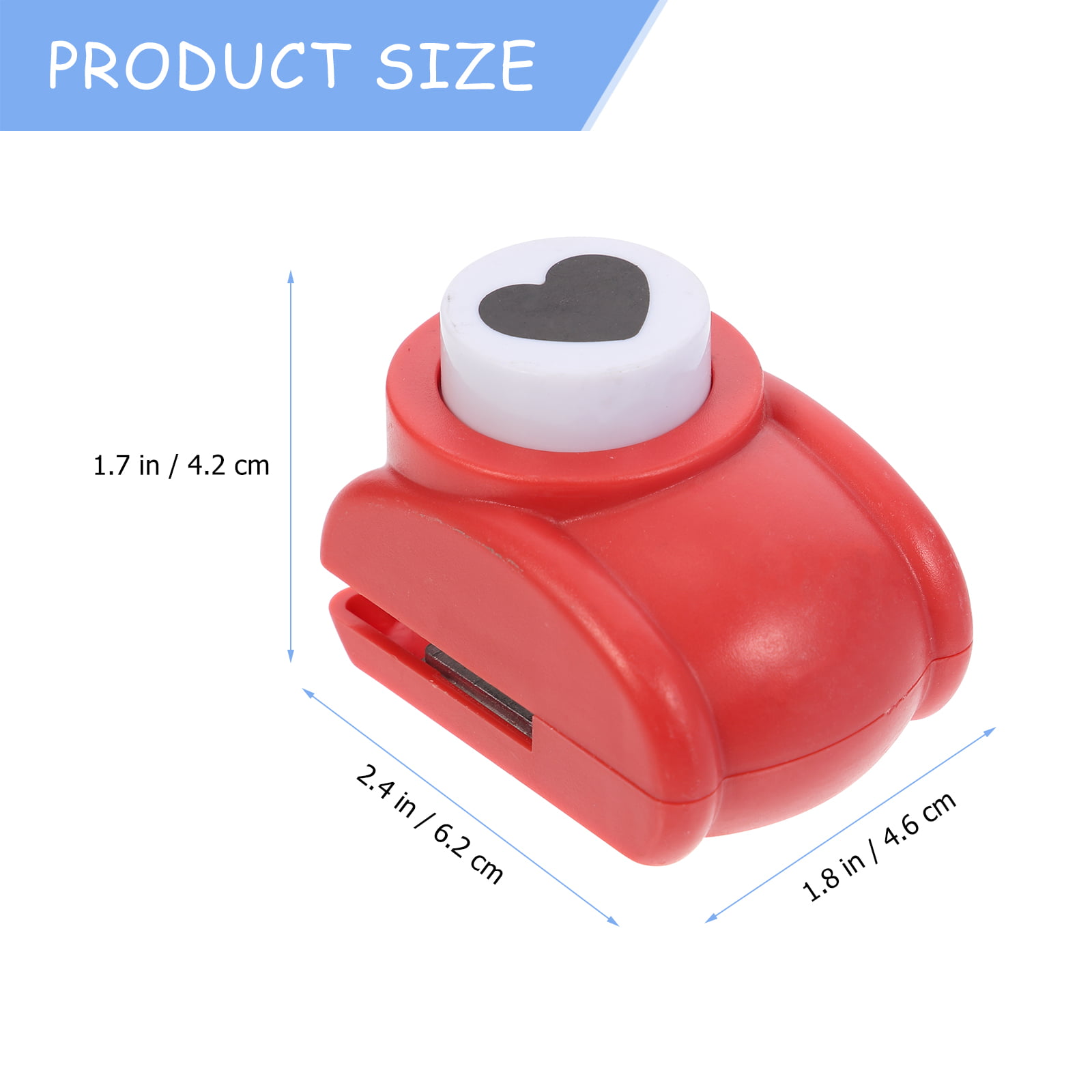 NUOLUX Hole Punch Paper Crafts Heart Puncher Puncher Craft