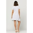 thumbnail image 4 of Conceited Women's Riley Casual Tshirt Dress with Pockets & Short Sleeve, 4 of 5