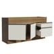 thumbnail image 5 of Mueble de Cocina Para Tarja Madesa Glamy 150 cm 2 Puertas y 2 Cajones (Sin Tablero Ni Tarja) Marrón/Blanco, 5 of 5