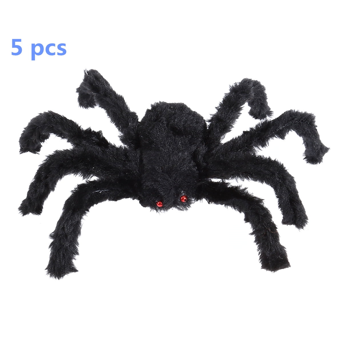 30 cm Black Large Spider Plush Toy Halloween Party Scary Decoration Haunted House Prop Indoor