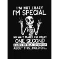 thumbnail image 2 of Women's Fun Skull Print T-Shirt - Casual Crew Neck, Short Sleeve, Stretchy Polyester Blend, Machine Washable - Perfect for Summer & Everyday Fashion, 2 of 6
