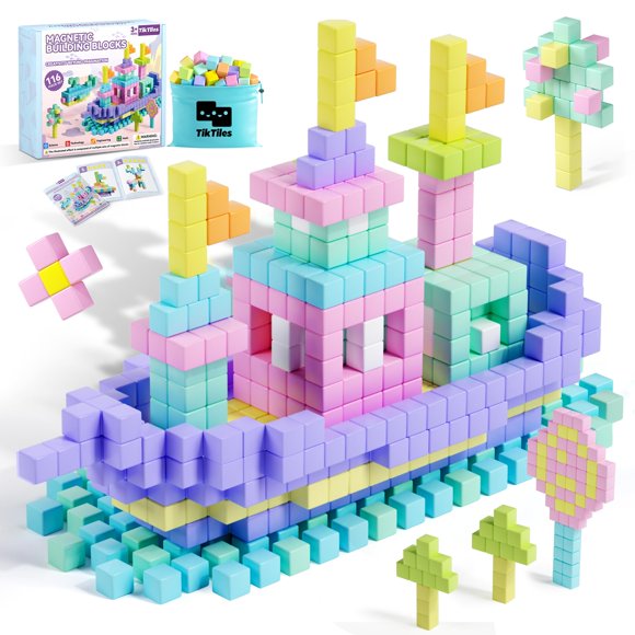 Bloques Magnéticos TikTiles TKMMC11 116 Piezas