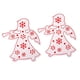 thumbnail image 1 of 50 piezas colgante de madera adorno decorativo hogar DIY accesorio pintado Artware Ángel blanco, 1 of 9