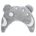 thumbnail image 1 of Almohada en forma de U para perros pequeños y gatos Almohada para el cuello Cojín de media luna Almohada cómoda para dormir para calmar a las mascotas Almohada que brilla en la oscuridad, 1 of 7