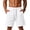142#White, variant on Heavyweight Thick Men's Sweat Shorts Baggy Sweatpants Mens Lounge SweatShorts Complexion 3XL