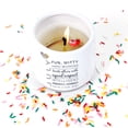 thumbnail image 2 of Pavilion Gift July Candle - 11 oz - 100% Soy Wax Reveal Candle with Faux Birthstone Scent: Tranquility - Candle Reveal May All Your Wishes Come True, 2 of 11