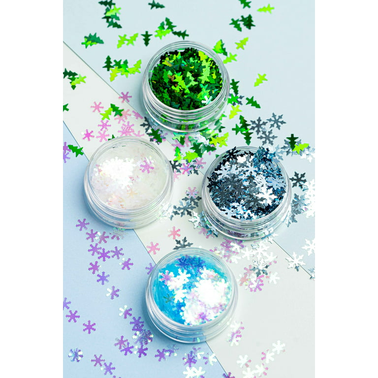 Iconnectwith Glitter - Multi-Color Star Shapes Glitter Kit