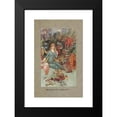 thumbnail image 2 of Warwick Goble 11x14 Black Modern Framed Museum Art Print Titled - Golden Curl, 2 of 5
