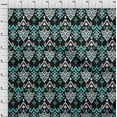 thumbnail image 3 of oneOone Cotton Poplin Fabric Damask Ikat Printed Craft Fabric BTY 56 Inch Wide, 3 of 4