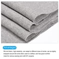 thumbnail image 3 of Uxcell Elastic Cuffs Ribbed Trims Cotton Fabric Knit Rib Stretch Tape Cuff Sleeve Waistband for Sewing Grey 39"x8", 3 of 5