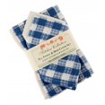 thumbnail image 1 of Mr. MJs Trading AG-32291 2 Tea Towels Plus 2 Dish Cloths Set, Toro Blue Check, 1 of 1