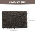 thumbnail image 2 of LABSERRON Non Slip Floor Mat For Living Room Polyester Fiber Grey 1Pack 23.6x15.7in, 2 of 7