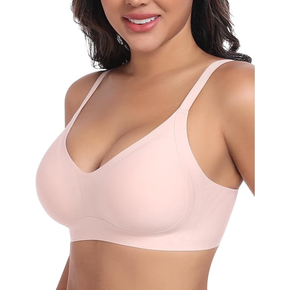 Werena Bras for Women No Underwire Wireless Push Up Bra Seamless Full Coverage Comfortable Bralettes