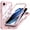 Pink, variant on Clear Heavy Duty Case for iPhone 16E / 17E, 360° Full Body Shockproof Cover with Built-in 9H Tempered Glass Screen Protector, Magnetic Design, Dustproof Anti-Scratch,Black