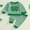 Style 2, variant on Loicainy Baby Toddler Boy Irish Outfits 3 6 12 18 24 Months 2T 3T Long Sleeve Clover Embroidery Sweatshirt   Pants Set Clothes