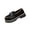 Brown, variant on Loafers for Women Comfortable Slip On Business Work Flats Shoes Casual Penny Loafer Women's Chunky Loafers Shoe Twisted Low-Top Shoes