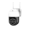 thumbnail image 3 of Cámara de vigilancia IP 4K con WiFi Likrtyny QX61 8MP 24G doble lente impermeable visión nocturna Audio bidireccional para exteriores, 3 of 9