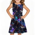 thumbnail image 2 of LOVZFMLL Robe Imprimée Mignonne pour Enfants Camisole Extensible Robe Sans Manches Robe Trapèze, 2 of 6