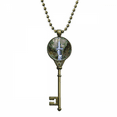 thumbnail image 1 of Waterfall Forestry Science Nature Scenery Key Necklace Pendant Tray Embellished Chain, 1 of 3