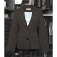 thumbnail image 3 of Saco Entallado de Mujer Elegante y Versátil Negro Chica, 3 of 4