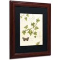 thumbnail image 2 of Trademark Fine Art "Ivies and Ferns II" Canvas Art by Lisa Audit, Black Matte, Wood Frame, 2 of 4